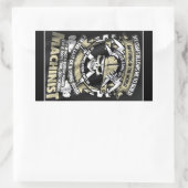 Ik ben een Machinist Sticker (Tas)