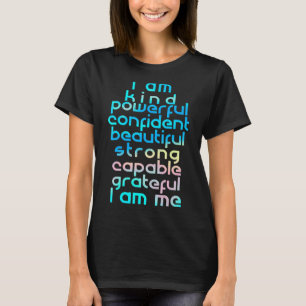 Ik ben een machtig soort van Vertrouwelijke Sterke T-shirt