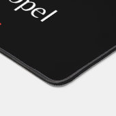 Ik ben een magneet voor overvloed en succes bureaumat (Hoek)