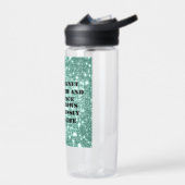 Ik ben een magneet voor rijkdom bevestiging waterfles (Links)