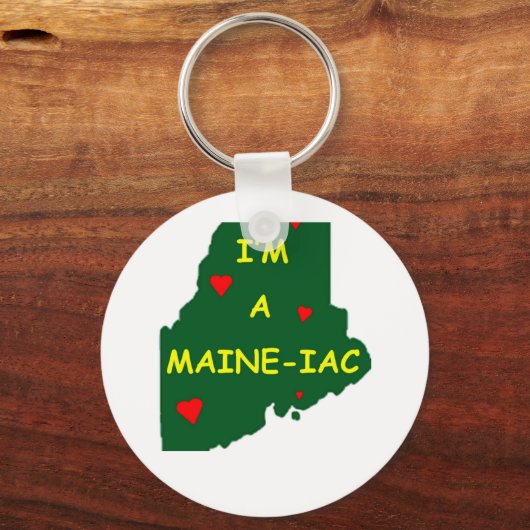 IK BEN EEN MAINE IAC SLEUTELHANGER (Voorkant)