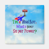 Ik ben een makelaar - Humor Magneet (Voorkant)