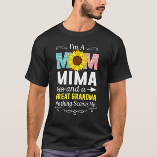 Ik ben een mam Mima en een grote grootmoeder... ni T-shirt