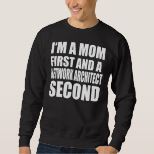 Ik ben een mama en een grafische tekst van de netw trui