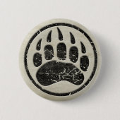 Ik ben een MAMA GRIZZLY Ronde Button 5,7 Cm (Voorkant)