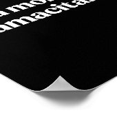 Ik ben een mama Mamacita Grappige Spaanse moeder O Poster (Hoek)