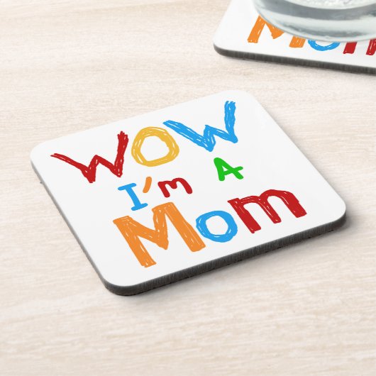 Ik ben een mama T-shirts en GIfts Drankjes Onderzetter (Linkerzijde)