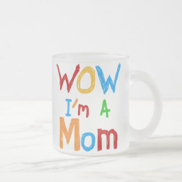 Ik ben een mama T-shirts en GIfts Matglas Koffiemok
