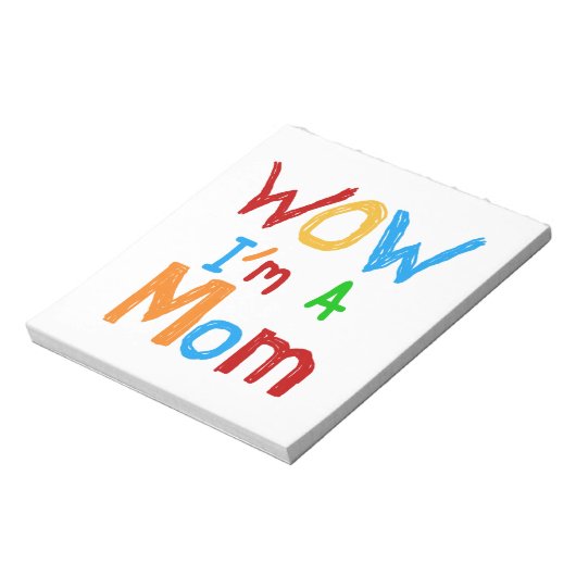 Ik ben een mama T-shirts en GIfts Notitieblok (Linkerzijde)