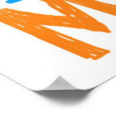 Ik ben een mama T-shirts en GIfts Poster (Hoek)