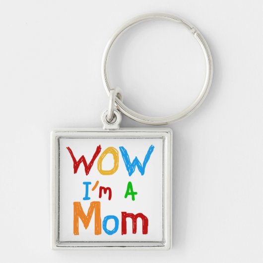 Ik ben een mama T-shirts en GIfts Sleutelhanger (Voorkant)