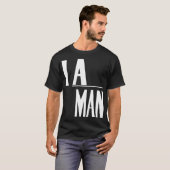 Ik ben een Man - burgerrechten T-shirt (Voorkant volledig)