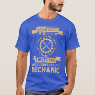 Ik ben een Man van het Man van de Mechanische Dies T-shirt