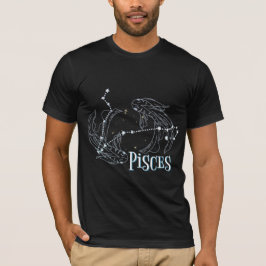 Ik ben een Man van Pisces. Trendy Pisces Zodiac Si T-shirt