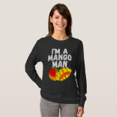 Ik ben een Mango Man Juicy Mango T-shirt (Voorkant volledig)