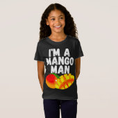 Ik ben een mango Man sappige mango liefhebber T-shirt (Voorkant volledig)