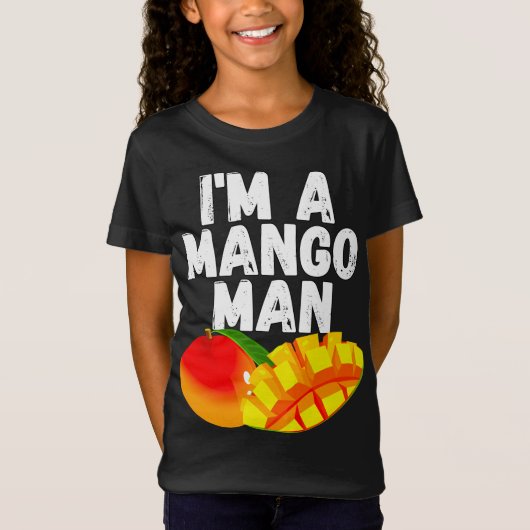 Ik ben een mango Man sappige mango liefhebber T-shirt (Voorkant)