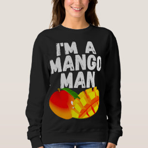 Ik ben een mango Man sappige mango liefhebber Trui