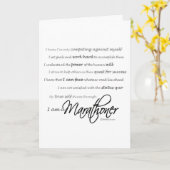 Ik ben een marathonloper, veel succes kaart (Gele Bloem)