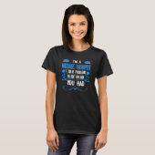 Ik ben een massagetherapeut als ik problemen thera t-shirt (Voorkant volledig)