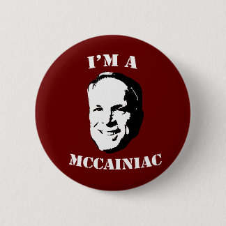 Ik ben een McCainiac Button