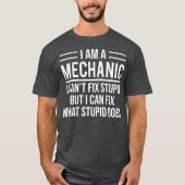 Ik ben een mechanisme dat ik verstrooid vind, maar t-shirt (Voorkant)
