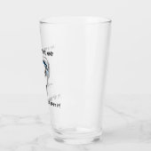 Ik ben een meester-baiter... - Vist Beer Glas (Links)