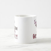 Ik ben een meisje dat ik er overheen krijg magische mok (Center)