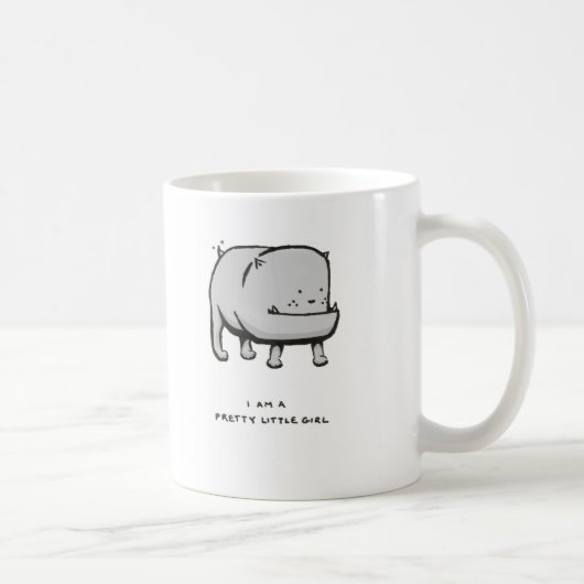 ik ben een meisje koffiemok (Rechts)