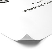 ik ben een  meisje poster (Hoek)