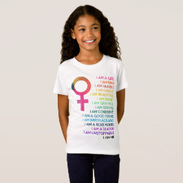 Ik ben een meisje t-shirt