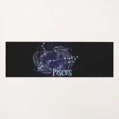 Ik ben een meisje van Pisces. Trendy Pisces Zodiac Yogamat (Voorkant (horizontaal))