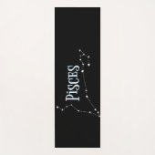 Ik ben een meisje van Pisces. Trendy Pisces Zodiac Yogamat (Voorkant)