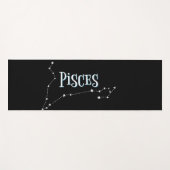 Ik ben een meisje van Pisces. Trendy Pisces Zodiac Yogamat (Voorkant (horizontaal))