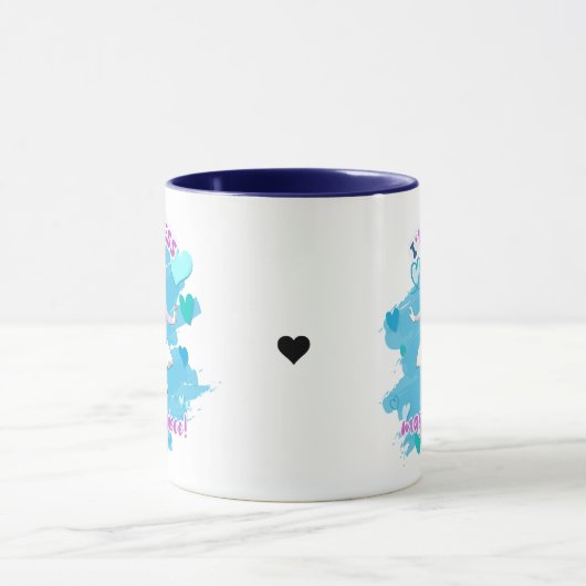 Ik ben een Mess en Masterstuk Ballerina Mok (Midden)