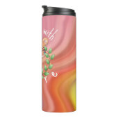 Ik ben een met natuur marmer thermosbeker (Geroteerd rechts)