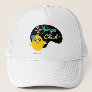 Ik ben een Michigan Chick Trucker Pet