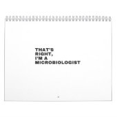 IK BEN EEN MICROBIOLOGIST KALENDER (Hoes)