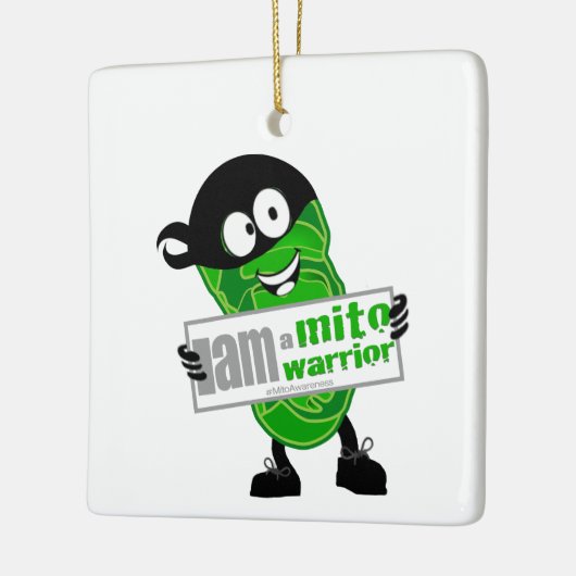 Ik ben een Mito Warrior Keramisch Ornament (Links)