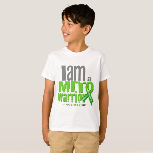 Ik ben een Mito Warrior T-shirt (Voorkant volledig)