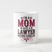 IK BEN EEN MOEDER EN EEN ADVOCAAT. NIETS BEANGSTIG GROTE KOFFIEKOP (Voorkant)