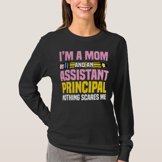 Ik ben een moeder en een assistent-directeur... ni t-shirt (Voorkant)