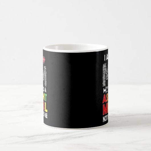 Ik ben een moeder en een assistent-medicijnengeluk koffiemok (Center)