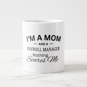 Ik ben een moeder en een payroll manager niets maa grote koffiekop