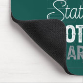 Ik ben een moeder en een statisticus, niets maakt muismat (Hoek)