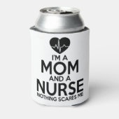 Ik ben een moeder en een verpleegster... niets maa blikjeskoeler (Blikje Achterkant)
