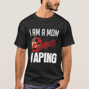 Ik ben een moeder tegen Vaping Vaper's Club Vape T-shirt