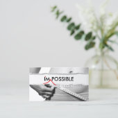 Ik ben een mogelijke fitness body scruppting visitekaartje (Staand voorkant)