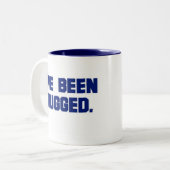 Ik ben een Mok met een buidel (dubbelzijdig) (Voorkant links)