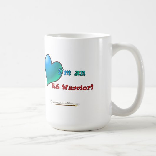 Ik ben een mok van de RA-krijger (Rechts)